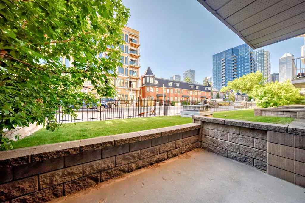 MLS® # A2270519 - Unit #111 1410 2 Street SW in Beltline Calgary, Residential Open Houses