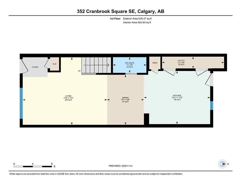 MLS&reg; # A2270542 - 352 Cranbrook Square SE in Cranston Calgary, Residential Open Houses