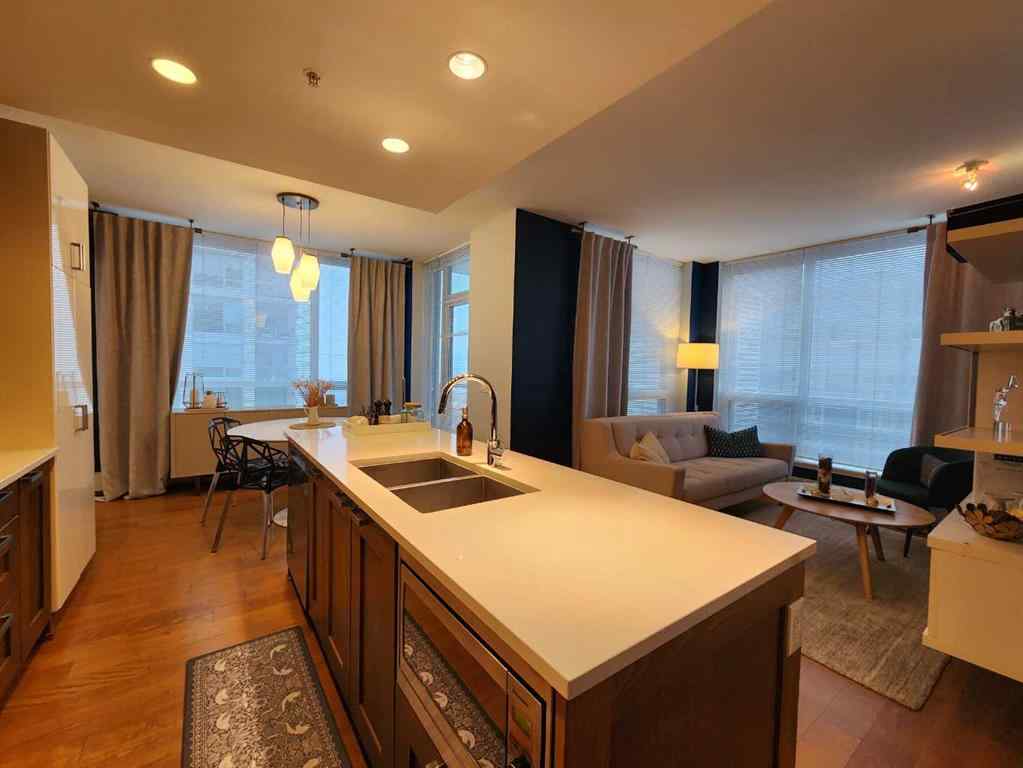 MLS&reg; # A2270553 - Unit #1725 222 RIVERFRONT Avenue SW in Chinatown Calgary, Residential Open Houses