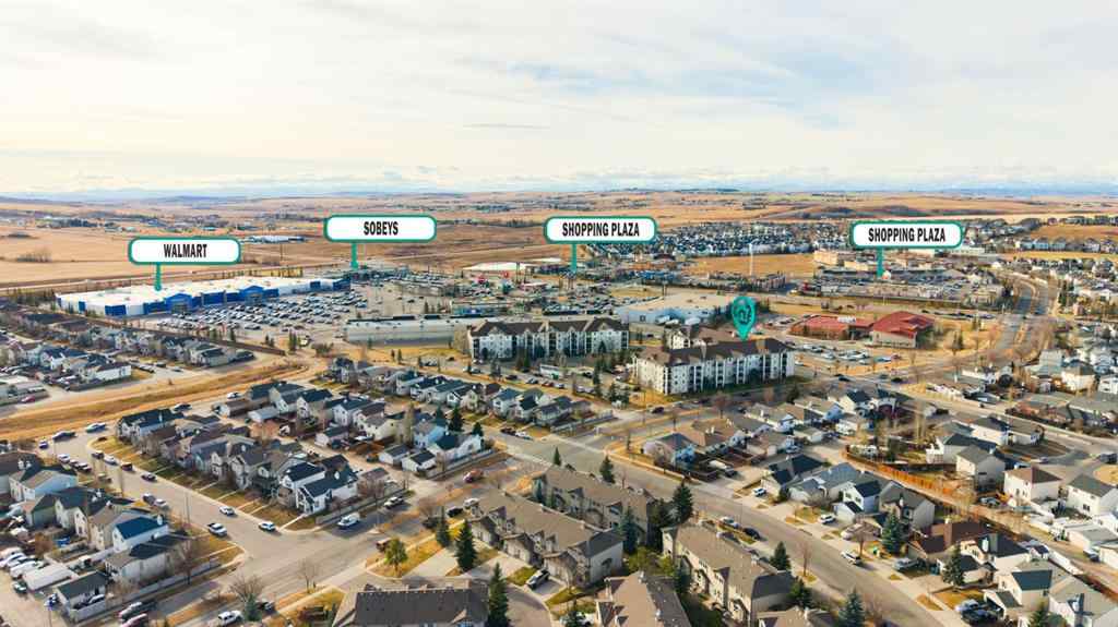 MLS® # A2270554 - Unit #1406 12 cimarron Common  in Cimarron Park Okotoks, Residential Open Houses