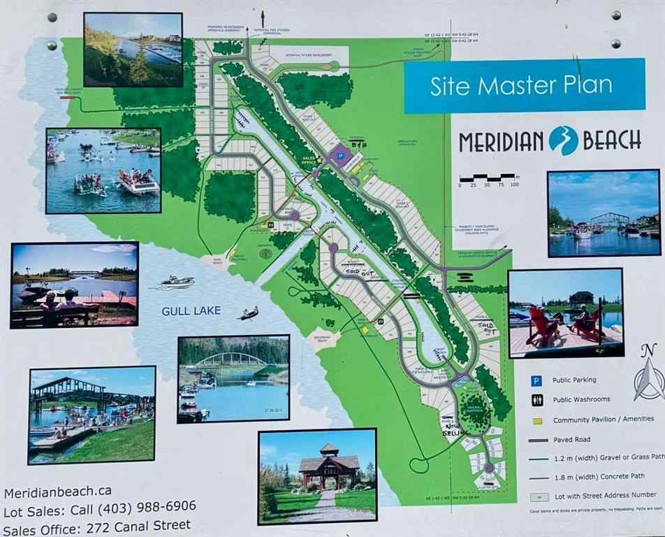 MLS&reg; # A2270583 - 644 Bridge View Road  in Meridian Beach Rural Ponoka County, Land Open Houses