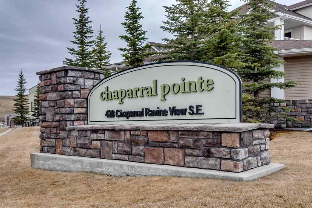 MLS® A2270624 - Unit #312 428 Chaparral Ravine View SE in Chaparral Calgary, Residential