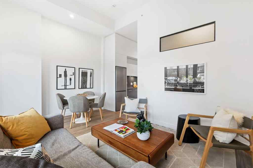 MLS&reg; # A2270737 - Unit #103 730 2 Avenue SW in Eau Claire Calgary, Residential Open Houses