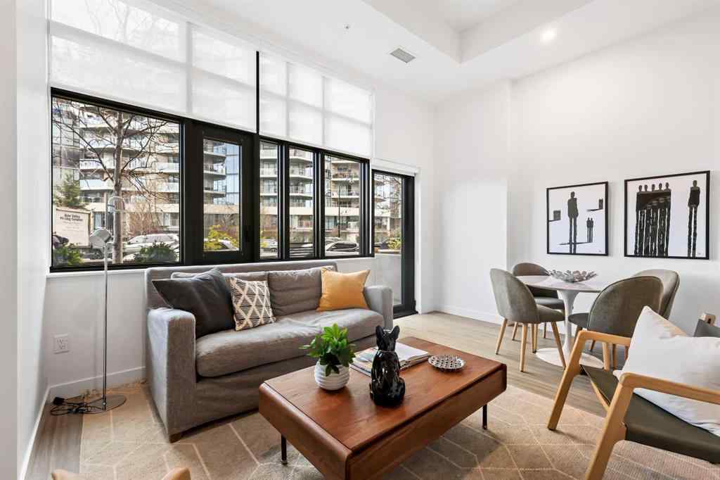 MLS&reg; # A2270737 - Unit #103 730 2 Avenue SW in Eau Claire Calgary, Residential Open Houses