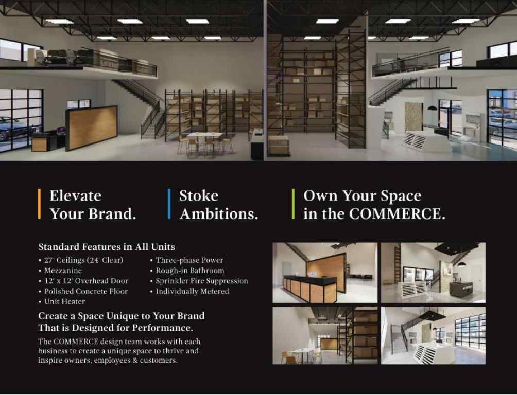 MLS&reg; # A2270760 - Unit #5 5525 4 Street SE in Manchester Industrial Calgary, Commercial Open Houses