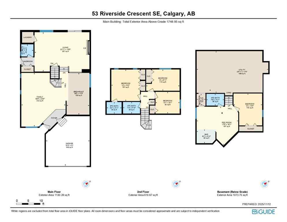 MLS® A2270807 - 53 Riverside Crescent SE in Riverbend Calgary, Residential