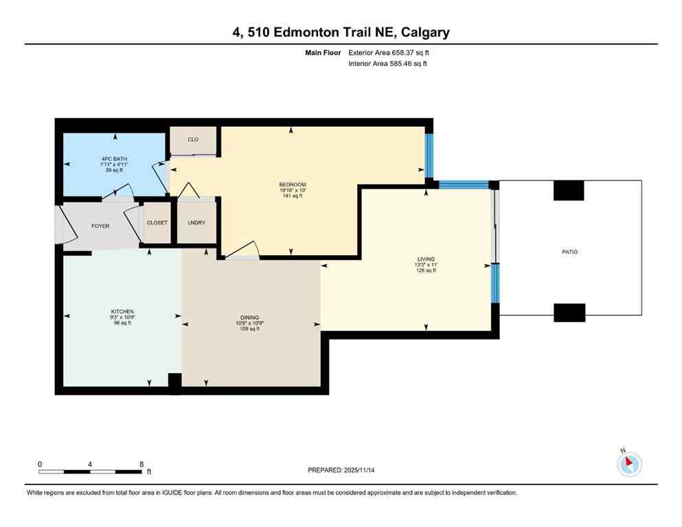 MLS&reg; # A2270844 - Unit #4 510 Edmonton Trail NE in Bridgeland/Riverside Calgary, Residential Open Houses