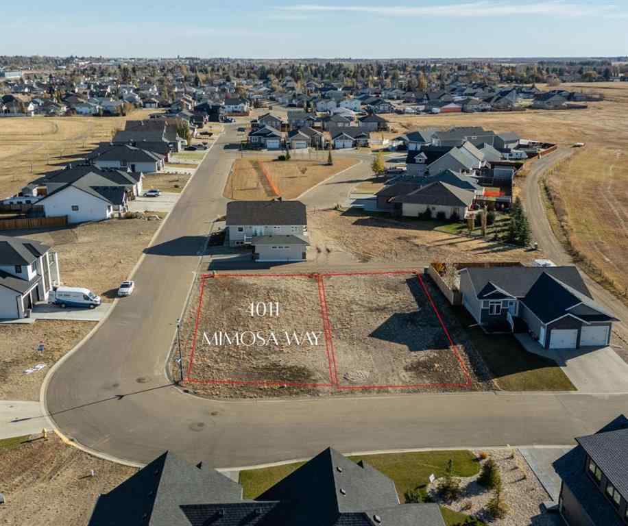 MLS&reg; # A2270854 - 4011 Mimosa Way  in Meadowlands Stettler, Land Open Houses