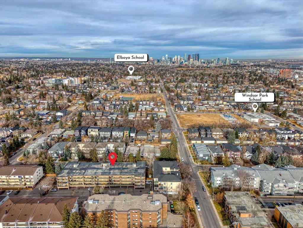 MLS&reg; # A2270939 - Unit #407 617 56 Avenue SW in Windsor Park Calgary, Residential Open Houses