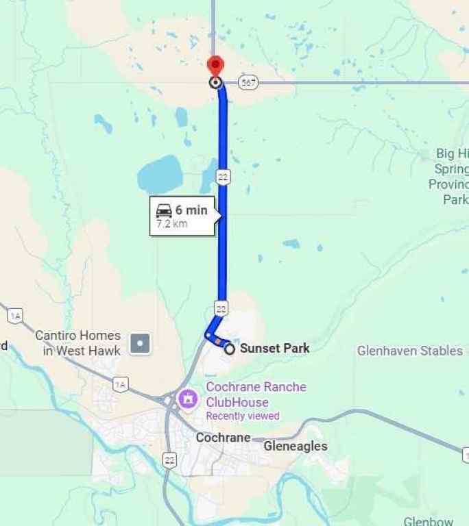 MLS&reg; # A2270949 - 42229 Weedon Trail  in NONE Rural Rocky View County, Land Open Houses