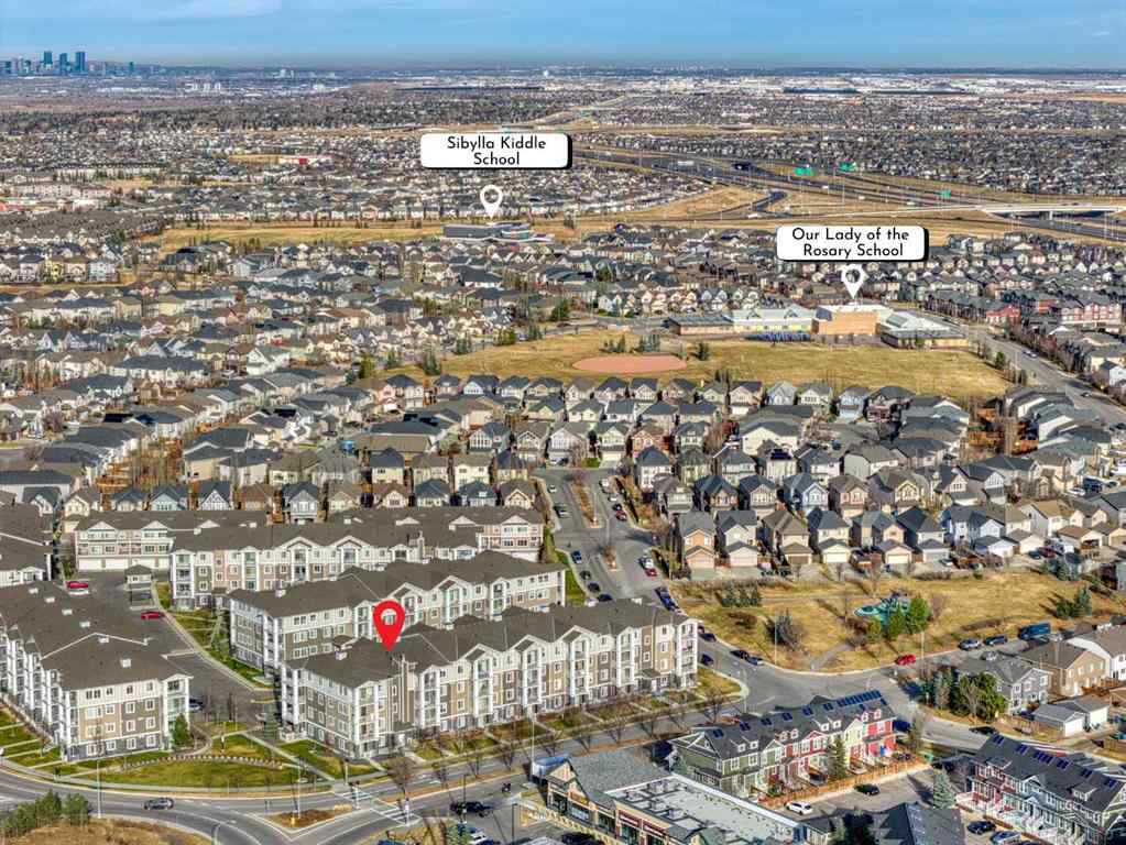 MLS&reg; # A2270956 - Unit #4203 522 Cranford Drive SE in Cranston Calgary, Residential Open Houses