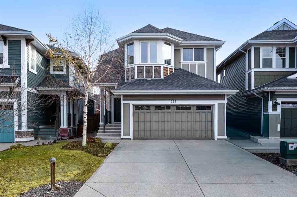 MLS&reg; # A2271010 - 223 Auburn Springs Close SE in Auburn Bay Calgary, Residential Open Houses