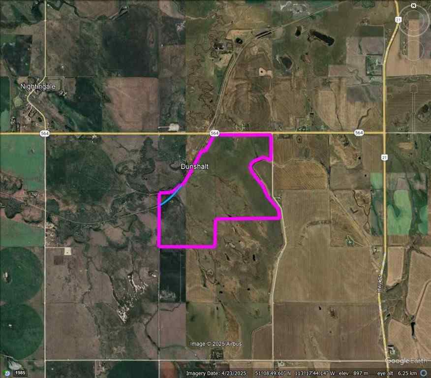 MLS&reg; # A2271036 -  Highway 564 & Range Road 243   in NONE Rural Wheatland County, Land Open Houses