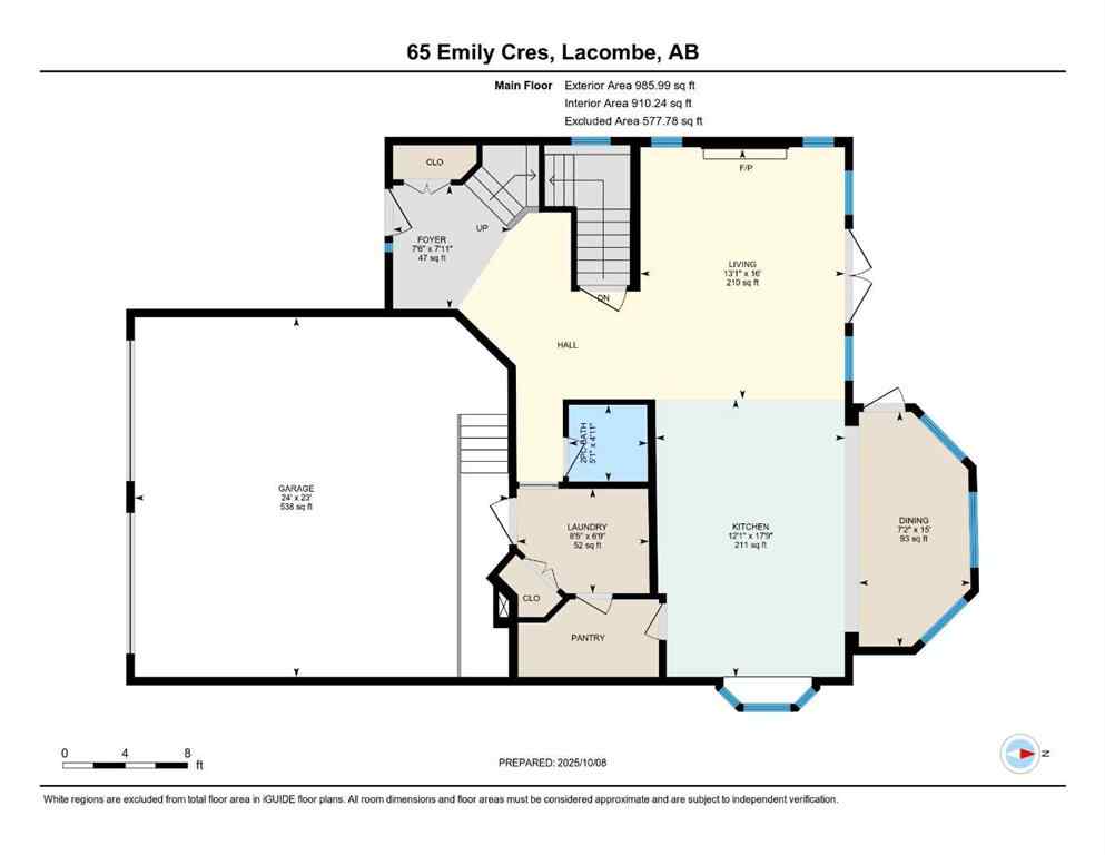 MLS&reg; # A2271054 - 65 Emily Crescent  in Elizabeth Park Lacombe, Residential Open Houses