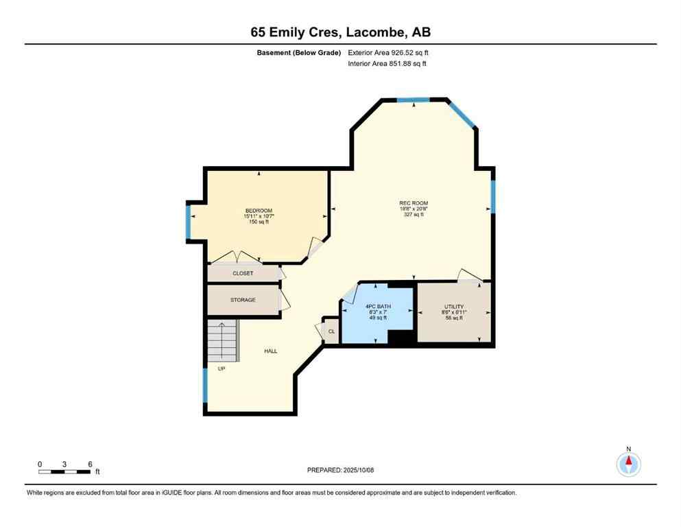 MLS&reg; # A2271054 - 65 Emily Crescent  in Elizabeth Park Lacombe, Residential Open Houses
