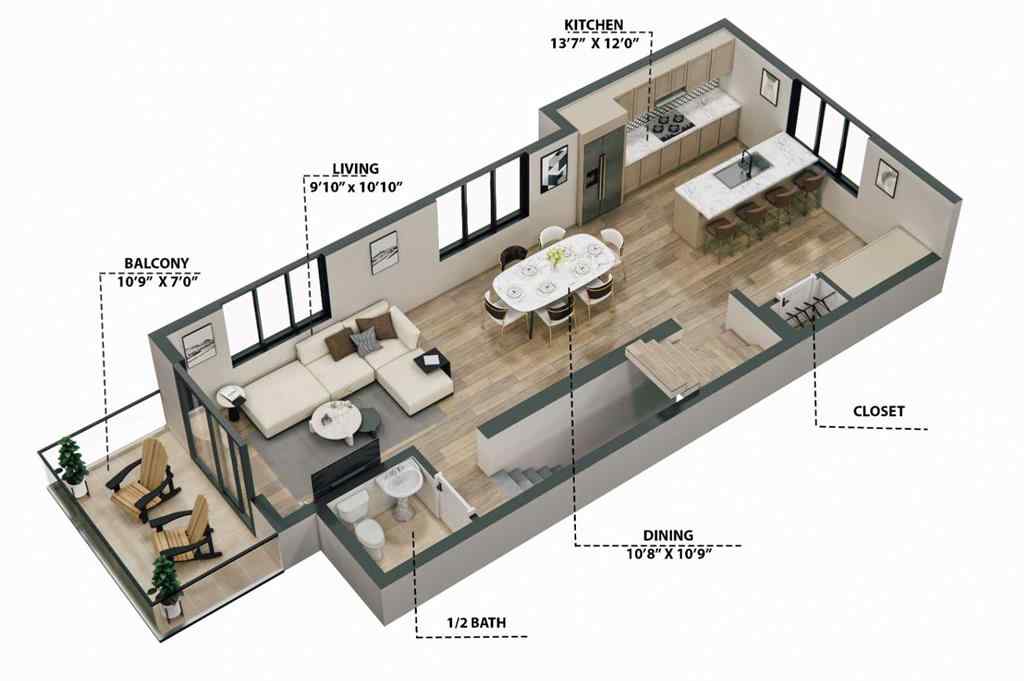 MLS&reg; # A2271093 - Unit #604 200 Belvedere Boulevard SE in Belvedere Calgary, Residential Open Houses