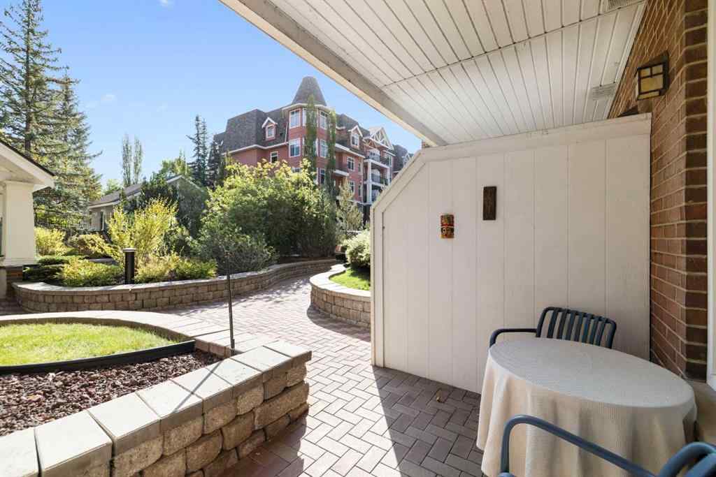 MLS&reg; # A2271096 - Unit #105 2320 Erlton Street SW in Erlton Calgary, Residential Open Houses