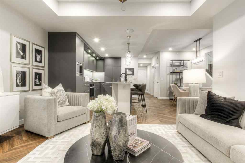 MLS® # A2271118 - Unit #114 8505 Broadcast Avenue SW in West Springs Calgary, Residential Open Houses