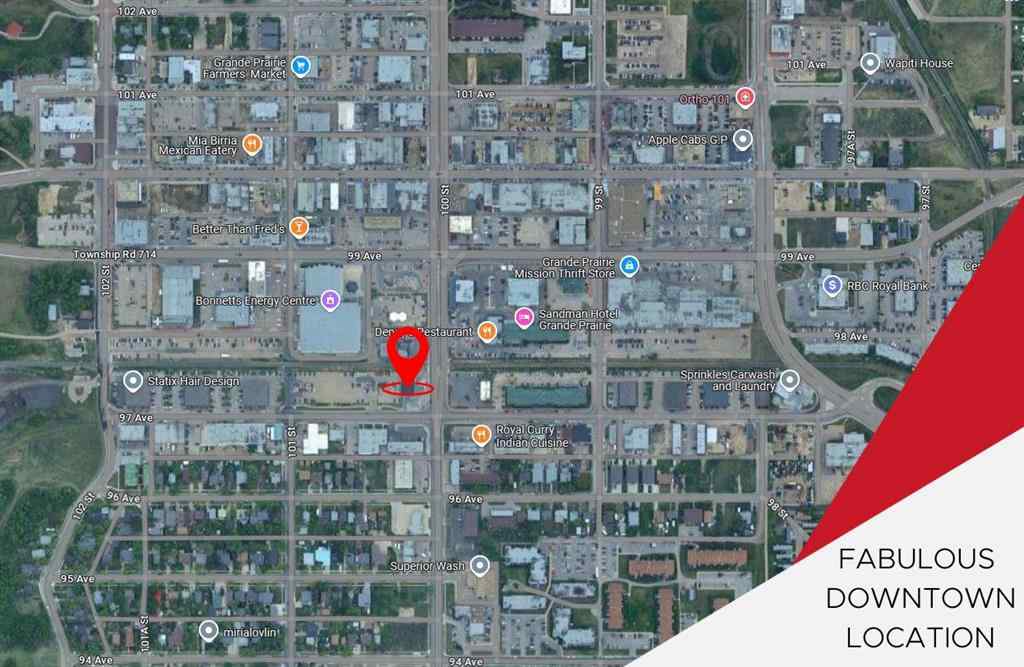 MLS&reg; # A2271140 - Unit #103 9702 100 Street  in Avondale Grande Prairie, Commercial Open Houses