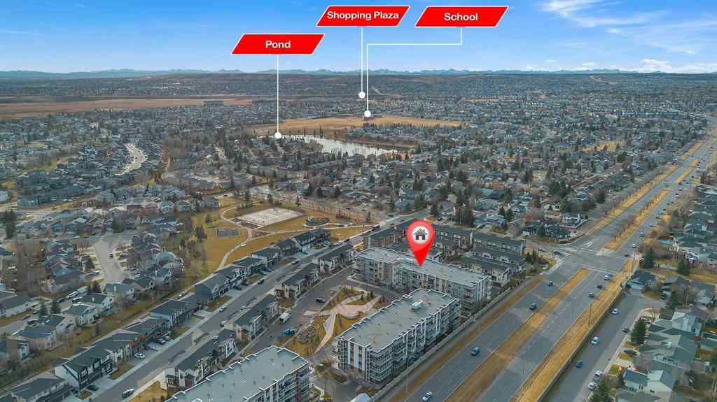 MLS® A2271172 - Unit #113 370 Harvest Hills Common NE in Harvest Hills Calgary, Residential