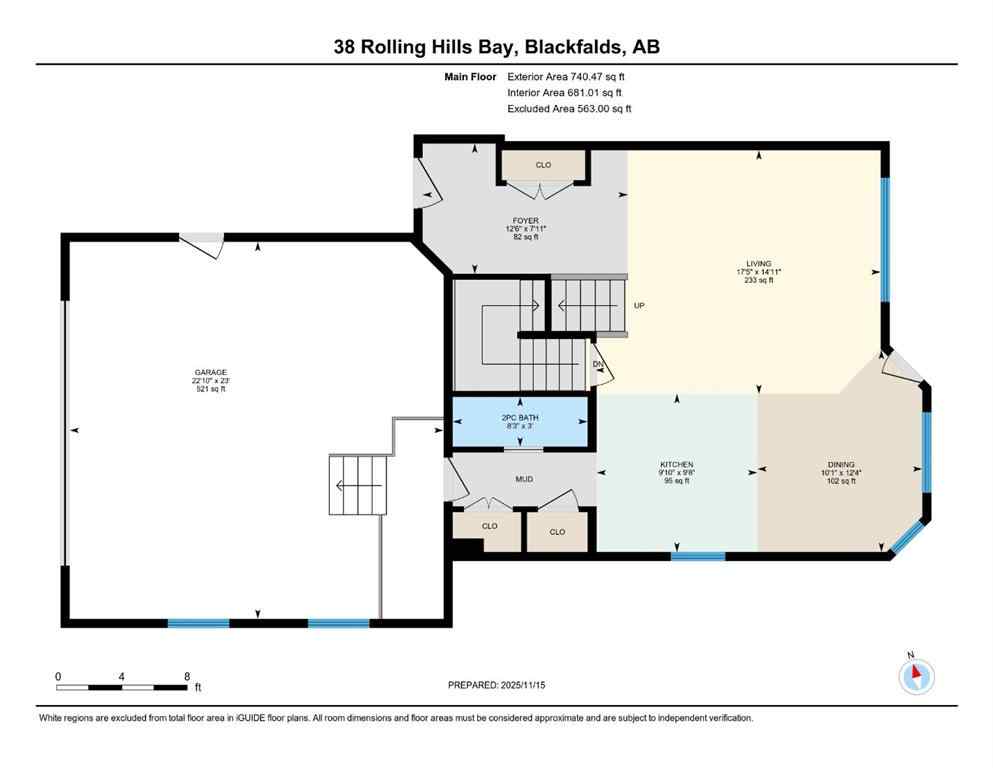 MLS&reg; # A2271285 - 38 Rolling Hills Bay  in Rolling Hills Blackfalds, Residential Open Houses