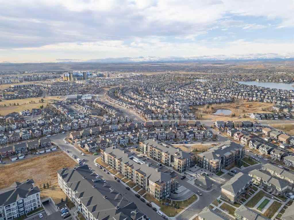 MLS&reg; # A2271297 - Unit #308 100 Auburn Meadows Manor SE in Auburn Bay Calgary, Residential Open Houses