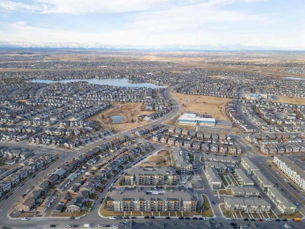 MLS&reg; # A2271297 - Unit #308 100 Auburn Meadows Manor SE in Auburn Bay Calgary, Residential Open Houses