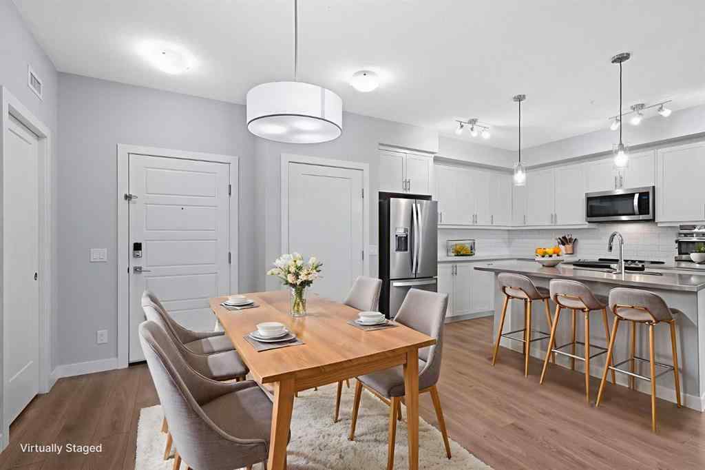 MLS&reg; # A2271297 - Unit #308 100 Auburn Meadows Manor SE in Auburn Bay Calgary, Residential Open Houses