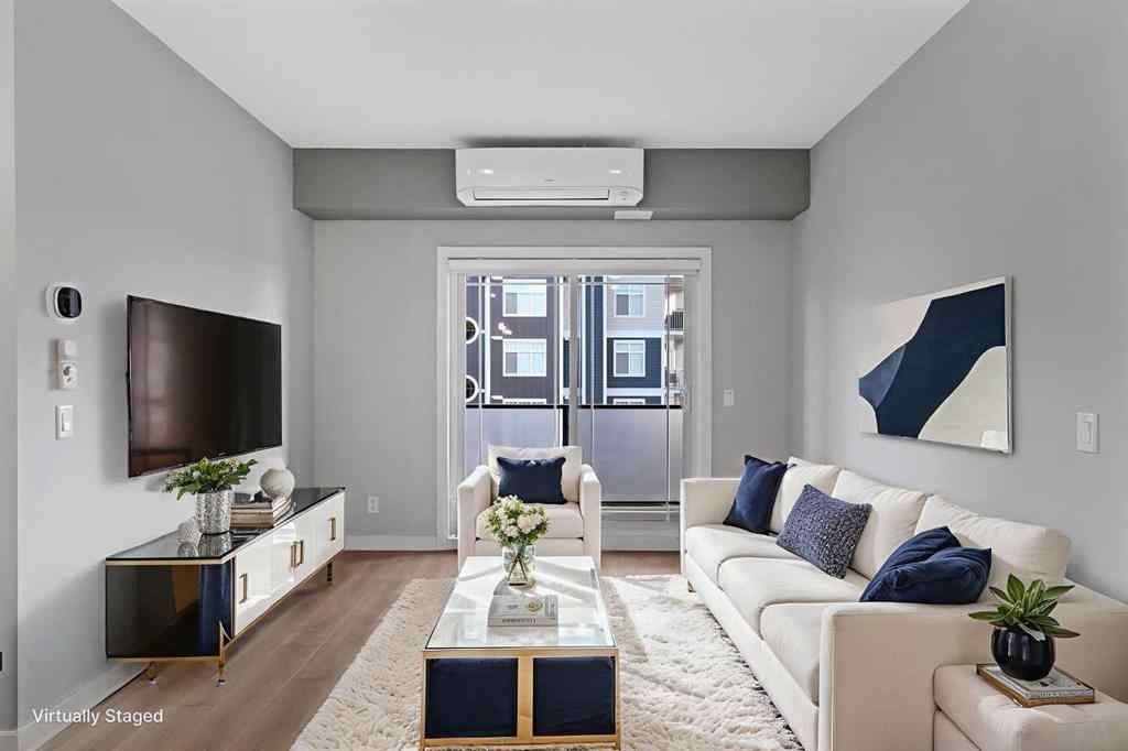 MLS&reg; # A2271297 - Unit #308 100 Auburn Meadows Manor SE in Auburn Bay Calgary, Residential Open Houses