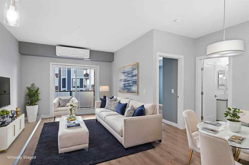 MLS&reg; # A2271297 - Unit #308 100 Auburn Meadows Manor SE in Auburn Bay Calgary, Residential Open Houses