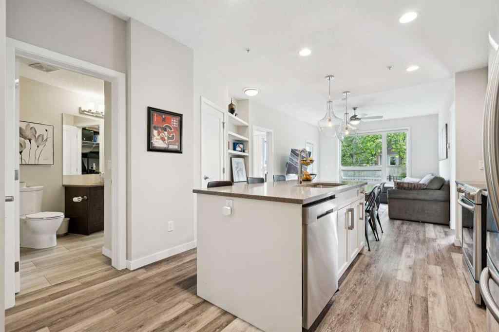 MLS&reg; # A2271404 - Unit #106 8531 8A Avenue SW in West Springs Calgary, Residential Open Houses