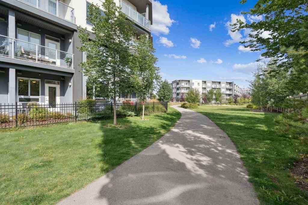 MLS&reg; # A2271404 - Unit #106 8531 8A Avenue SW in West Springs Calgary, Residential Open Houses
