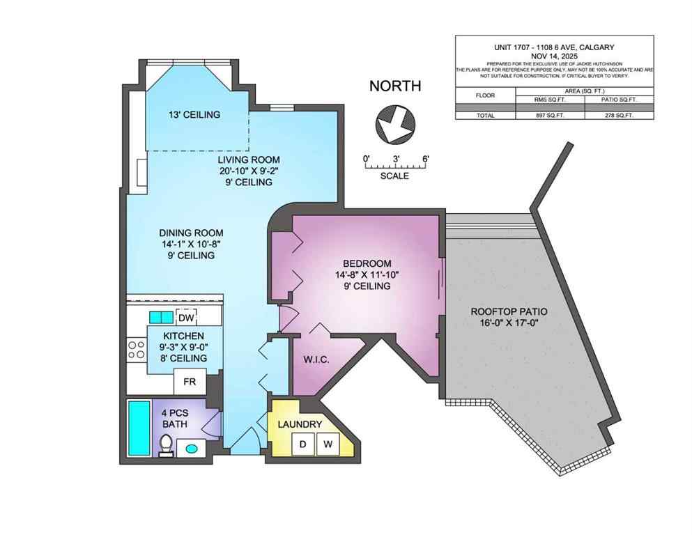 MLS&reg; # A2271414 - Unit #1707 1108 6 Avenue SW in Downtown West End Calgary, Residential Open Houses