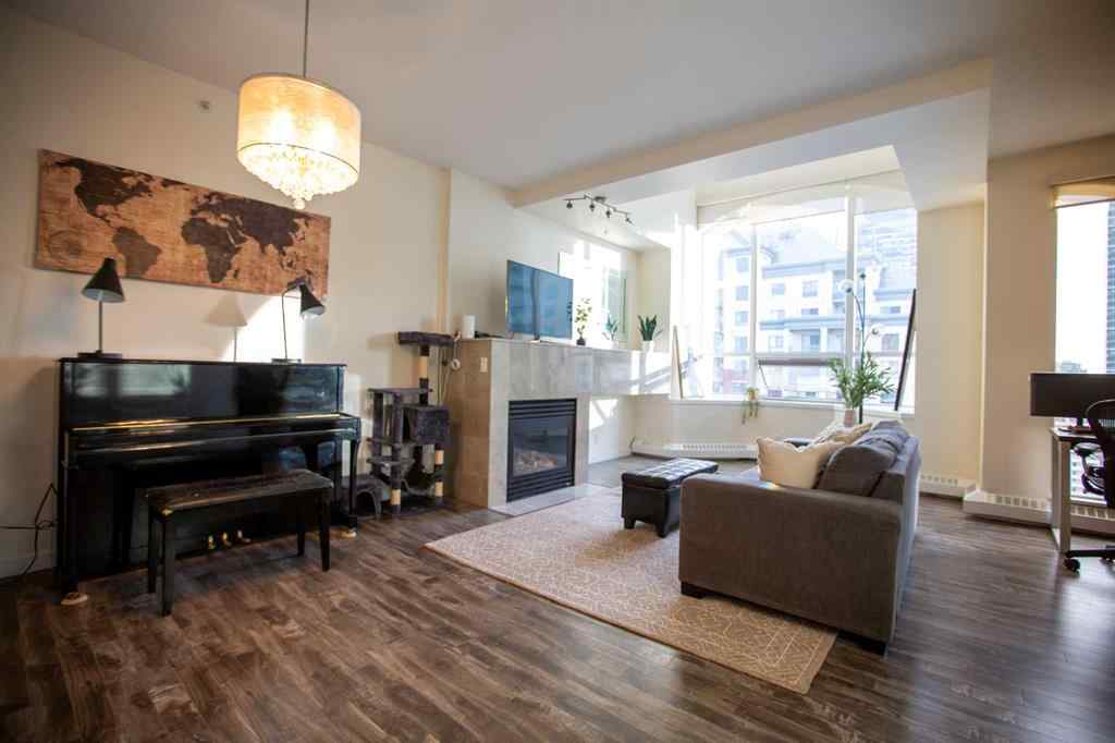MLS&reg; # A2271414 - Unit #1707 1108 6 Avenue SW in Downtown West End Calgary, Residential Open Houses