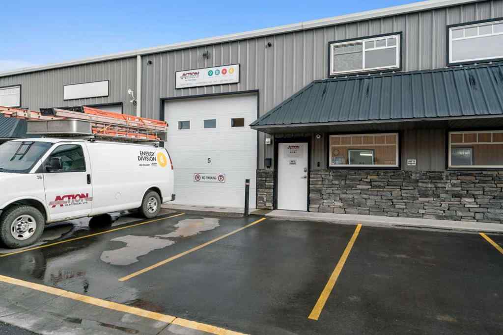 MLS&reg; # A2271454 - Unit #5 30 Griffin Industrial Point  in Industrial Cochrane, Commercial Open Houses