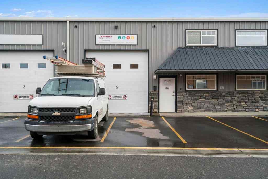 MLS&reg; # A2271454 - Unit #5 30 Griffin Industrial Point  in Industrial Cochrane, Commercial Open Houses