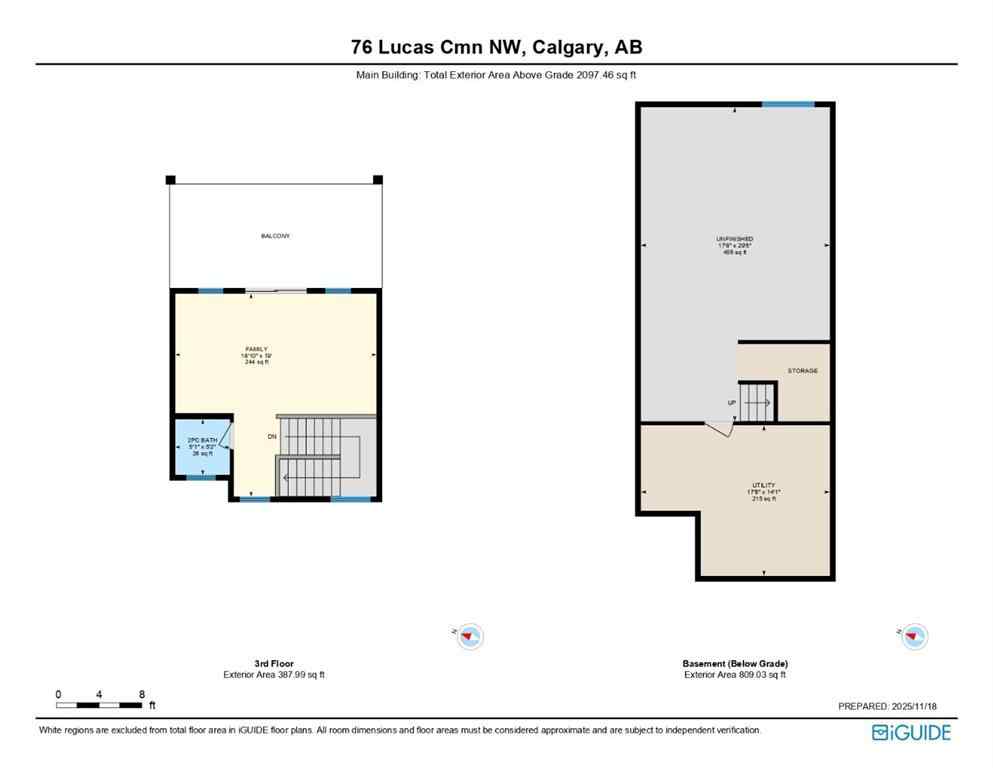 MLS&reg; # A2271463 - 76 Lucas Common NW in Livingston Calgary, Residential Open Houses