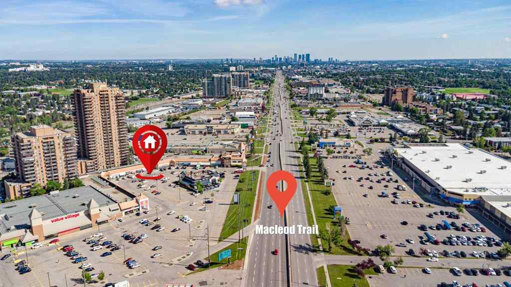 MLS&reg; # A2271528 - 9737 Macleod Trail SW in Haysboro Calgary, Commercial Open Houses