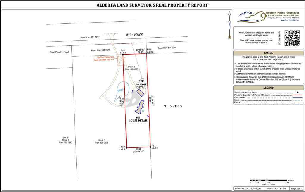MLS&reg; # A2271574 - 34141 Township Road 241   in Springbank Rural Rocky View County, Residential Open Houses