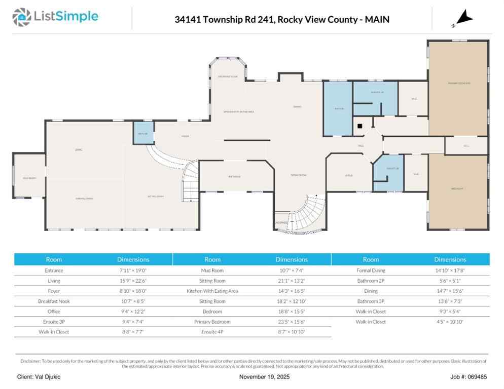 MLS&reg; # A2271574 - 34141 Township Road 241   in Springbank Rural Rocky View County, Residential Open Houses
