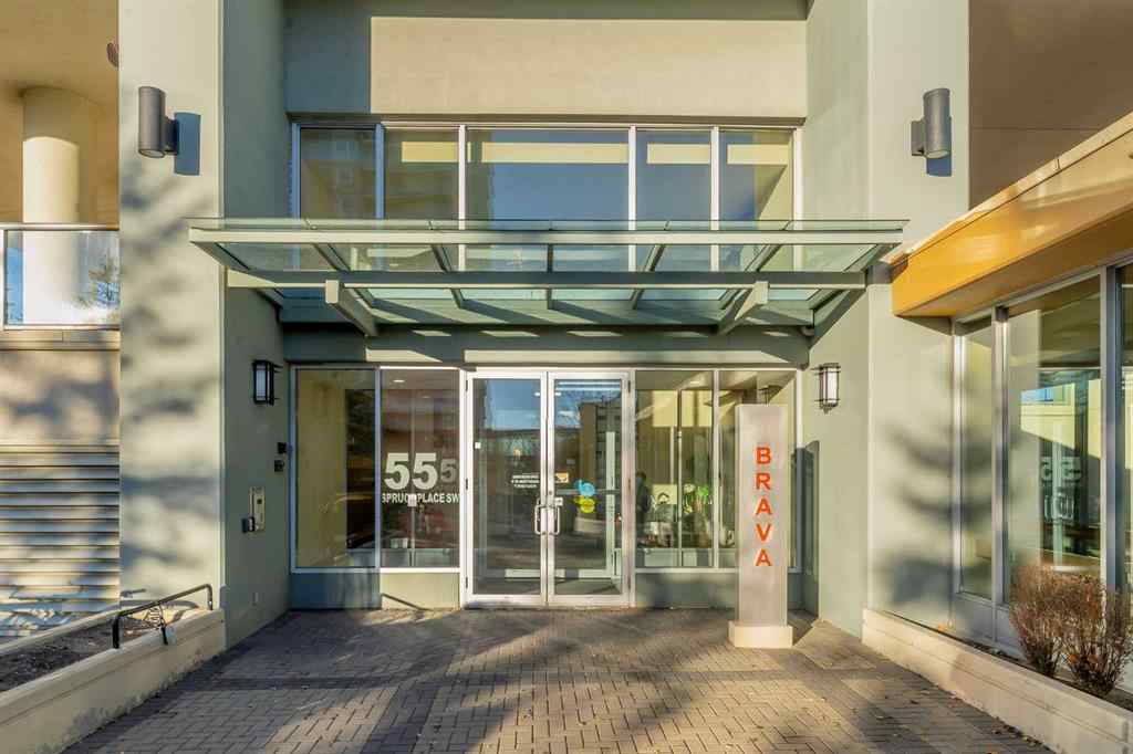MLS&reg; # A2271585 - Unit #1205 55 Spruce Place SW in Spruce Cliff Calgary, Residential Open Houses