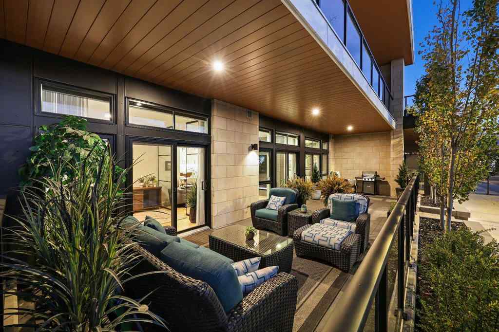 MLS&reg; # A2271590 - Unit #105 835 78 Street SW in West Springs Calgary, Residential Open Houses