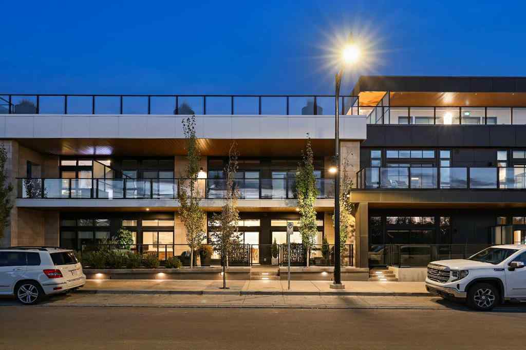 MLS&reg; # A2271590 - Unit #105 835 78 Street SW in West Springs Calgary, Residential Open Houses