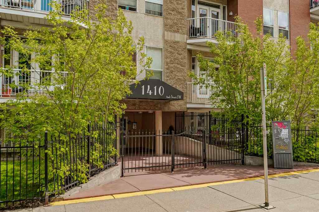 MLS&reg; # A2271613 - Unit #102 1410 2 Street SW in Beltline Calgary, Residential Open Houses