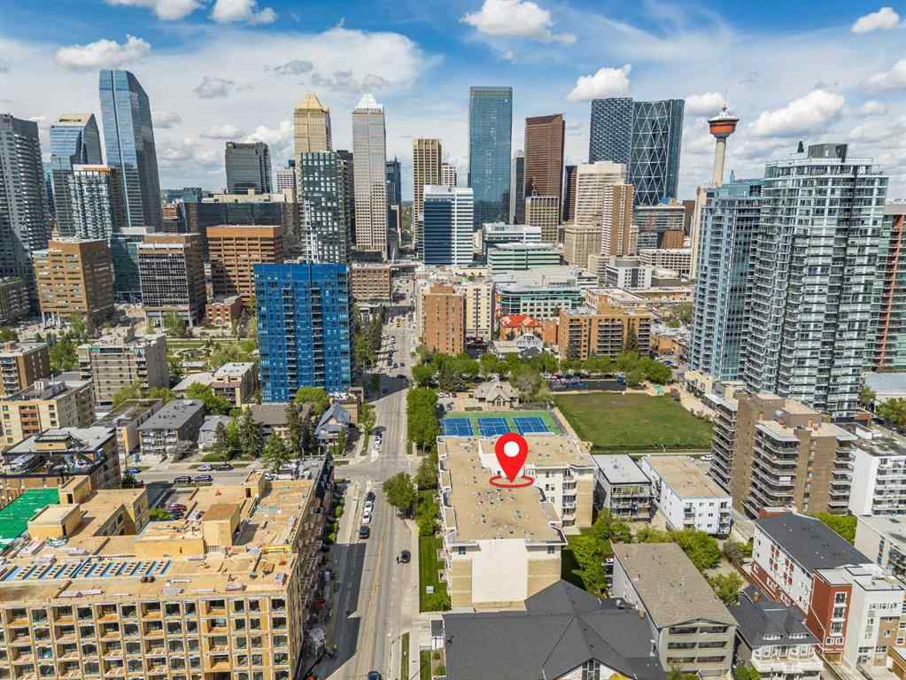 MLS&reg; # A2271613 - Unit #102 1410 2 Street SW in Beltline Calgary, Residential Open Houses