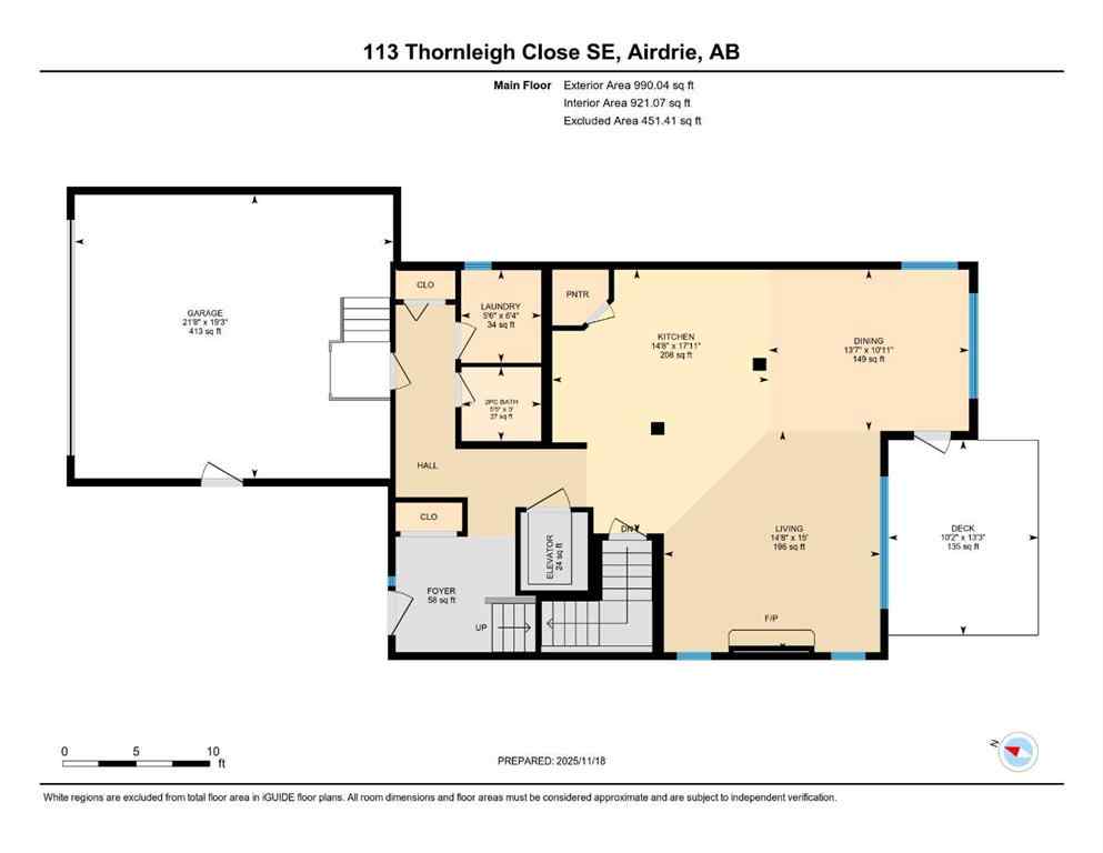 MLS&reg; # A2271614 - 113 Thornleigh Close SE in Thorburn Airdrie, Residential Open Houses