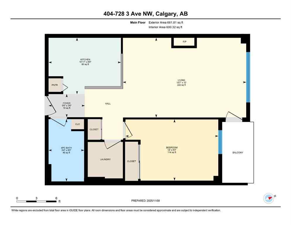 MLS&reg; # A2271617 - Unit #404 728 3 Avenue NW in Sunnyside Calgary, Residential Open Houses