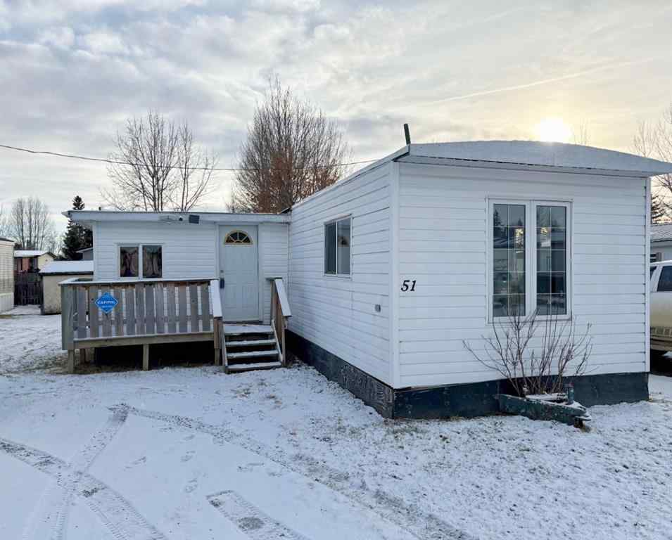 MLS&reg; # A2271619 - Unit #51 5311 60 Street   in Rocky Mountain Estates Rocky Mountain House, Mobile Open Houses
