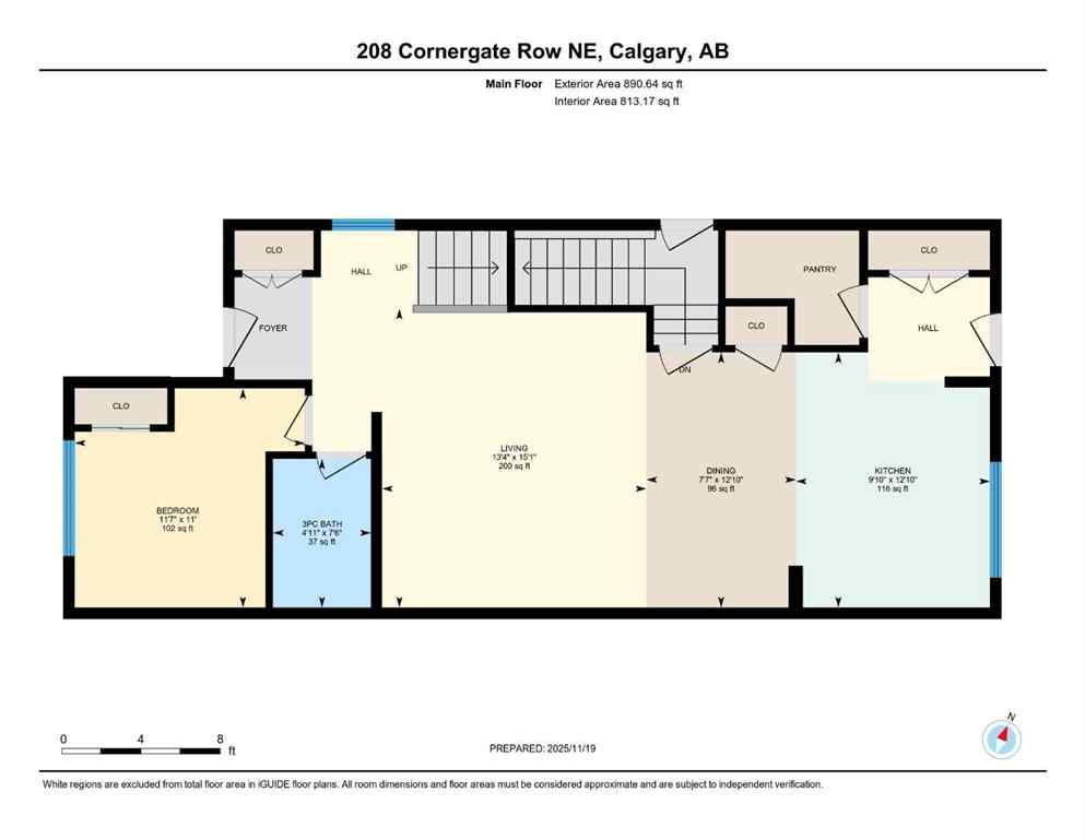 MLS&reg; # A2271652 - 208 Cornergate Row NE in Cornerstone Calgary, Residential Open Houses