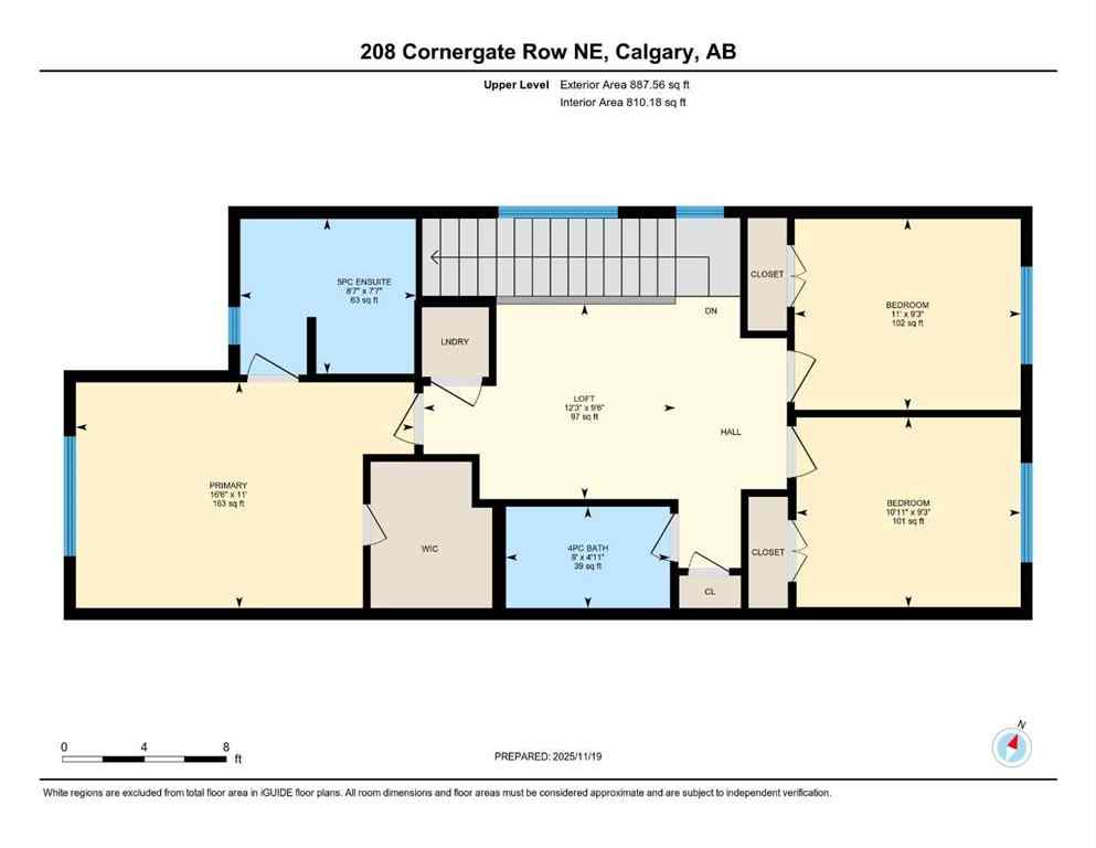 MLS&reg; # A2271652 - 208 Cornergate Row NE in Cornerstone Calgary, Residential Open Houses